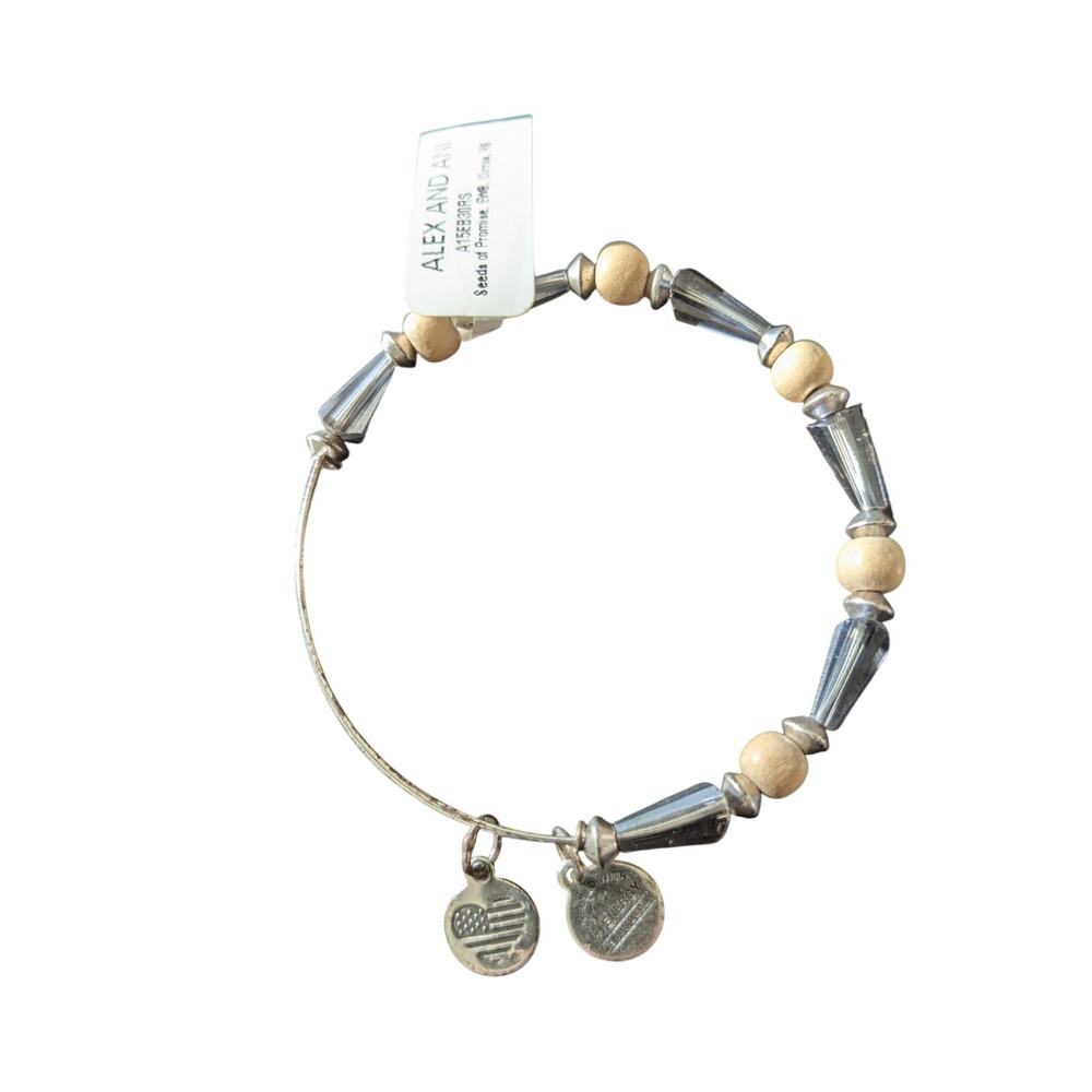 NWT ALEX and ANI "CIRRUS SEEDS OF PROMISE" Retired Bracelet